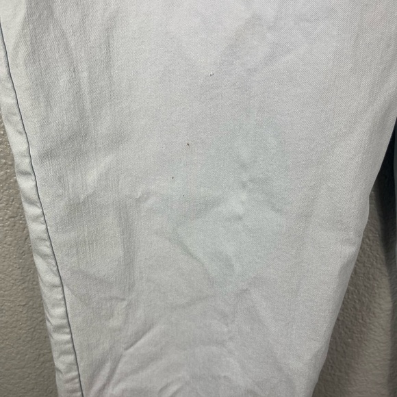 Krazy Larry Womens 14 Blue Straight Leg Pull On Slack Pants Stretch Career - Picture 5 of 8